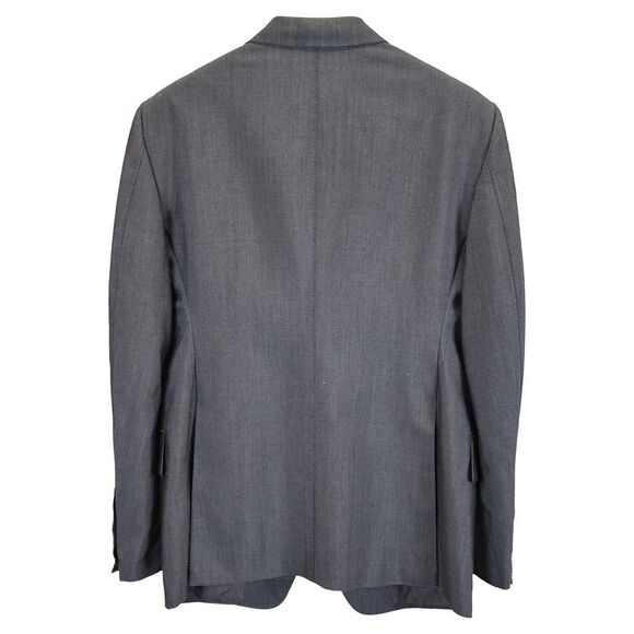 Tom Ford Shelton Suit Blazer in Grey Wool - Picture 2 of 7
